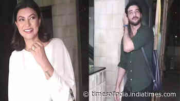 Sushmita Sen spotted with ex-boyfriend Rohman Shawl