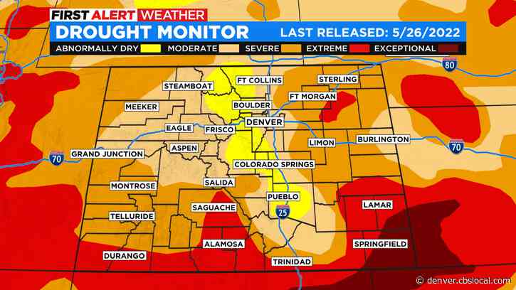 After Recent Rain And Snow, Drought Improves Slightly In Colorado