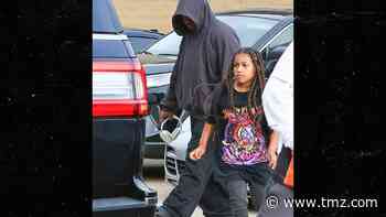 Kanye West Grabs Lunch with Daughter North West at NOBU