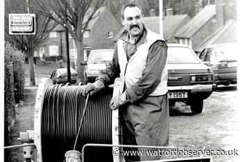 Memories of Watford's pavements being dug up for cable TV in 1990s