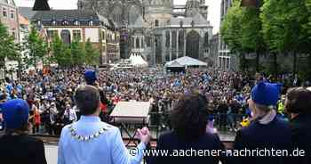 Aachen: Mützen, Musik, massenhaft Mut
