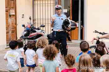 Sesto: ospiti speciali al comando di Polizia Municipale - Stefano