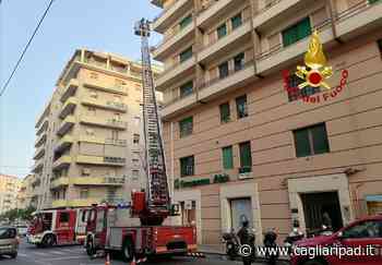 Paura in via Dante: crolla il parapetto di un balcone al sesto piano - Cagliaripad.it