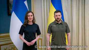 Überraschungs-Besuch in Kiew: Finnlands Regierungschefin trifft Selenskyj – Experte erklärt Bedeutung