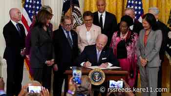 President Biden signs federal policing order two years after George Floyd's death