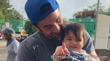 'High time for Baby Kapoors', writes fan after Ranbir Kapoor's video cuddling a baby goes viral