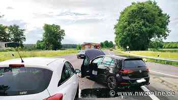 Unfall auf B 72 in Cloppenburg: Zwei Personen nach Zusammenstoß verletzt - Nordwest-Zeitung