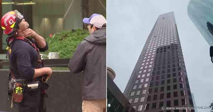Window Washers Trapped at 50th Floor after Platform Malfunctions, Call for Help as Storm Rolls In