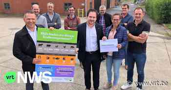 Boerenprotest in Staden tegen stikstofakkoord: “Zijn wij geen mensen?” - VRT NWS