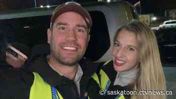 'I had to do something': Former Saskatoon Blade and his wife head to Ukraine to lend a helping hand - CTV News Saskatoon