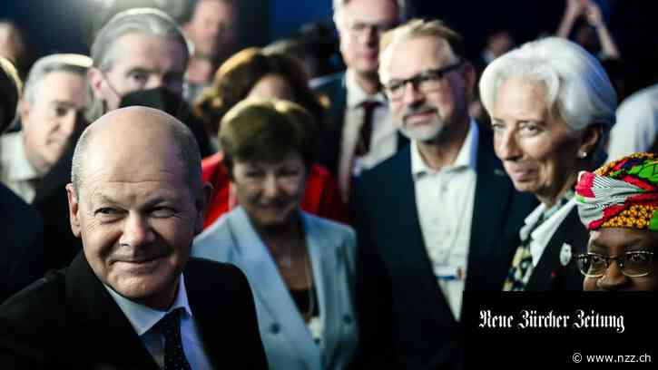 Bundeskanzler Olaf Scholz sichert der Ukraine Solidarität zu, aber keine neuen Waffen – und fordert eine kluge Globalisierung