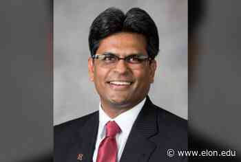 Today at Elon / Provost Aswani Volety named UNC-Wilmington chancellor - Today at Elon