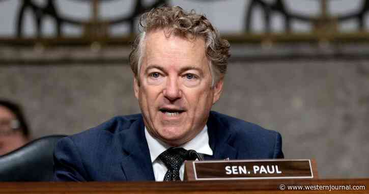 Rand Paul Slaps Down Democrat 'Domestic Terror' Bill in Scathing Senate Floor Speech