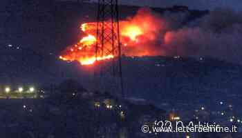 Messina, città in fiamme: i soccorsi arrivano anche dalla provincia (Foto) - Lettera Emme