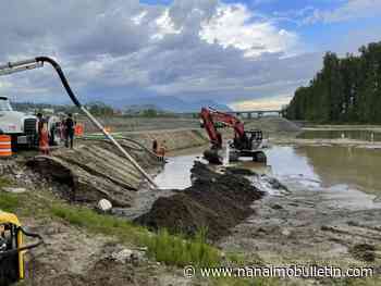 Valve left open causes Olympic-sized pool of waste to spill from Mission sewage project