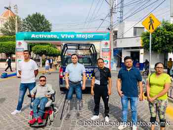 Activación Física de personas con discapacidad en Jaral del Progreso. - Gobierno del Estado de Guanajuato