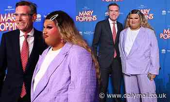 Carla From Bankstown poses with NSW premier Dominic Perrottet in Sydney - Daily Mail