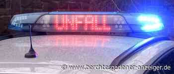 Zusammenstoß zwischen Auto und Motorrad: 58-Jähriger verletzt - Berchtesgadener Anzeiger