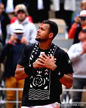 French Open: Jo-Wilfried Tsonga bids tearful farewell to tennis after first round defeat - Prokerala