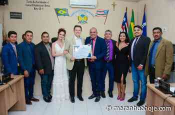 Deputado federal João Marcelo recebe título de cidadão honorária de Bacabal - Maranhão Hoje