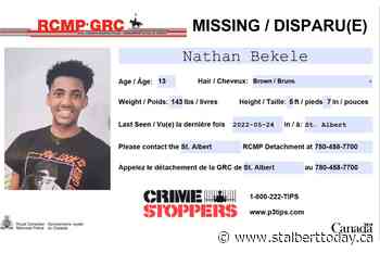 St. Albert RCMP ask for public's assistance in locating teen - St. Albert TODAY