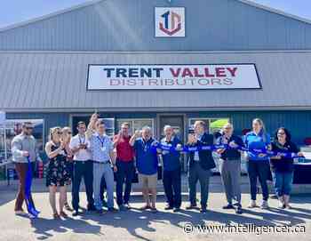 Trent Valley Distributors open new location with charity barbecue - Belleville Intelligencer