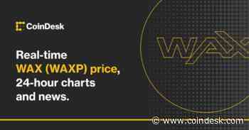 WAX Price | WAXP Price and Live Chart - CoinDesk