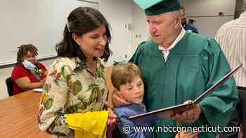 90-Year-Old North Haven Man Receives High School Diploma