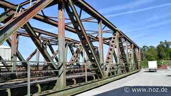 Am Deich bei Hilkenborg und Weener: Teile der alten Friesenbrücke werden zum Denkmal - NOZ