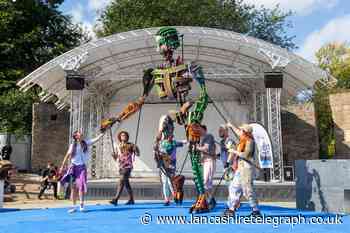 Giant puppet will stroll into two-day festival in Bacup