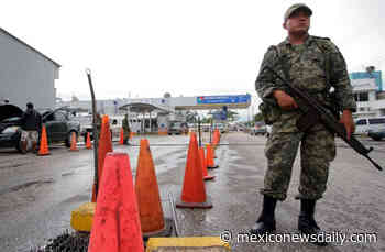 Government gives military full control over customs - Mexico News Daily