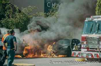 VIDEO: Multiple vehicles catch fire at Kamloops mall – Maple Ridge News - Maple Ridge News
