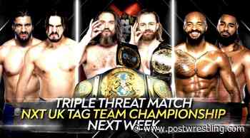 NXT UK notes: Triple-Threat Tag Title match, Ivy Nile vs. Meiko Satomura, Von Wagner, Lash Legend - POST Wrestling