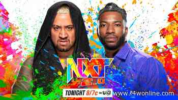 WWE NXT live results: Spring Breakin' go-home show - Figure Four Online