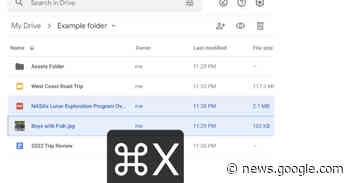 It's hard to believe Google Drive's just now getting copy / paste shortcuts - The Verge