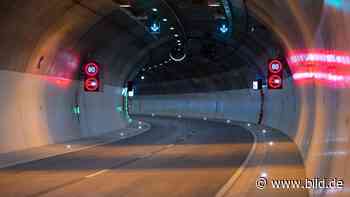 Tunnel Oberau eröffnet - Volles Rohr in die Alpen - BILD