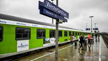 Nachtexpress rollt los: Von Sylt bis an die Alpen - BILD