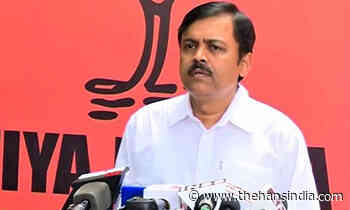 Nellore: BJP opposes family politics, says GVL Narasimha Rao - The Hans India