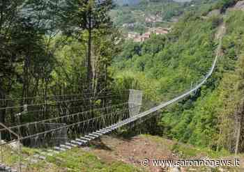 A Dossena vicino a Bergamo alla scoperta del ponte tibetano più lungo del mondo - SaronnoNews.it