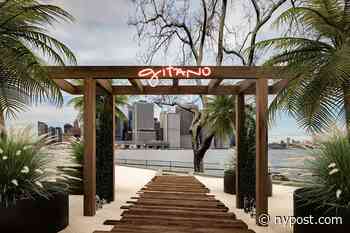 NYC beach club Gitano Island shipping 350 tons of sand to Governor's Island - New York Post