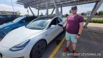 Amherstburg man shares EV car experience on social media | CTV News - CTV News Windsor