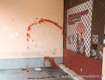 Imbrattano il muro e se ne vanno - Qui News Valdera