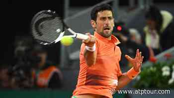 Novak Djokovic Sets Record With Gael Monfils Win - ATP Tour