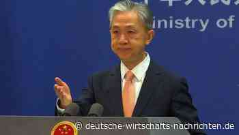 China wirft NATO und USA Einmischung, Übertreibung und Doppelmoral vor