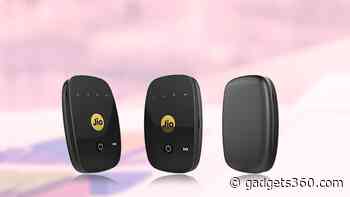 JioFi Rs. 249, Rs. 299 Rs. 349 Recharge Plans Announced With One Month Validity: Details