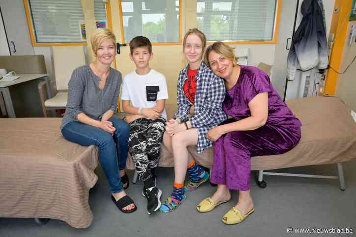 Twee Oekraïense tieners in behandeling in Koningin Paola Kinderziekenhuis: “Na maanden reizen eindelijk goed terecht gekomen”