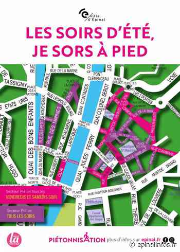 Piétonisation en soirée dans le centre-ville d'Épinal - Epinal infos - Epinal Infos