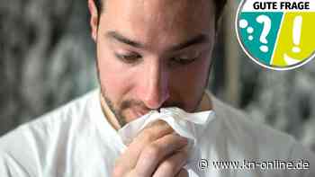 Warum entsteht bei Schnupfen so viel Schleim in der Nase?