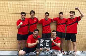 Tischtennis: Hemmingen macht das Triple perfekt - Leonberger Kreiszeitung - Leonberger Kreiszeitung