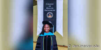 Doctor of Physical Therapy graduate receives national minority scholarship - Mercer University